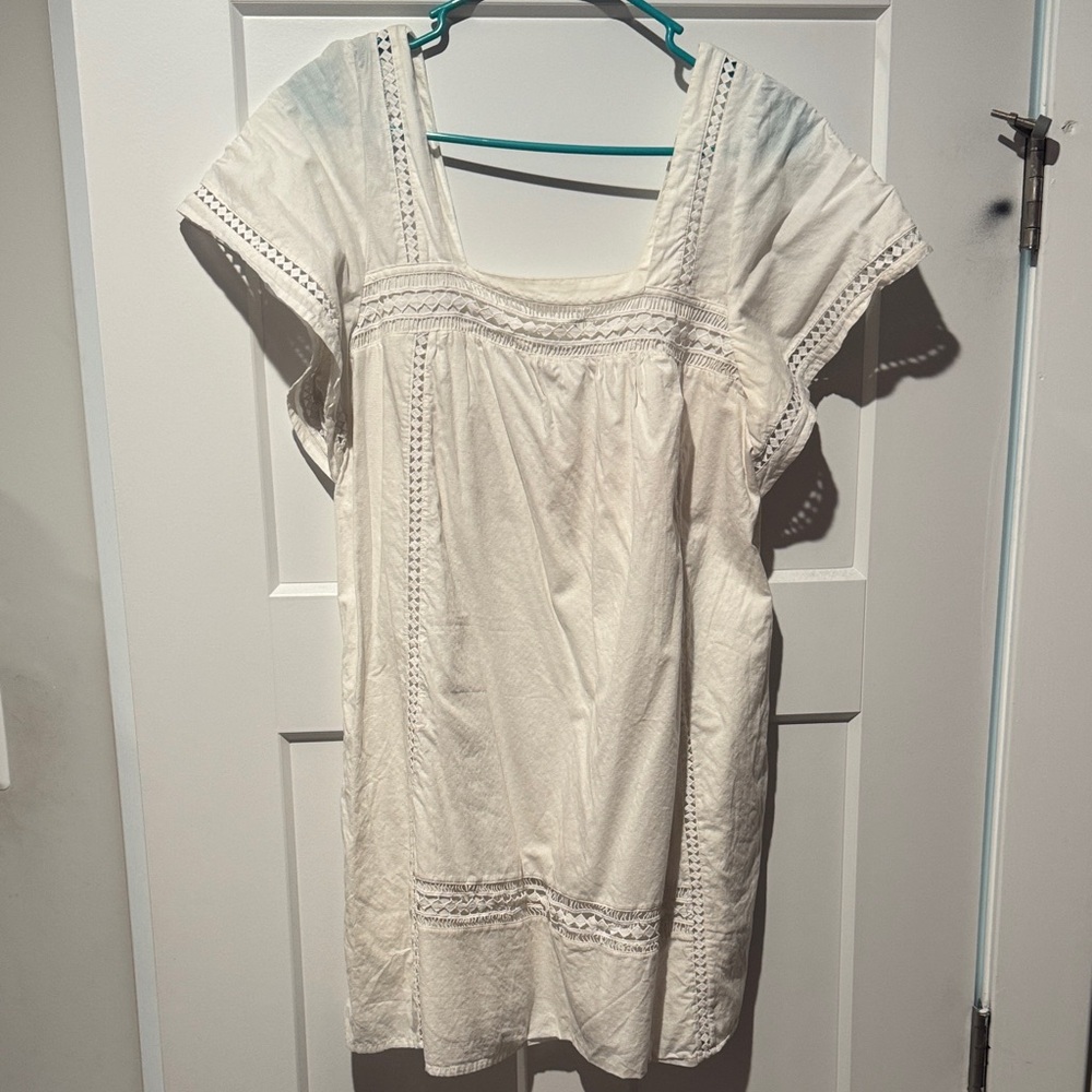 Abercrombie & Fitch Cream Mini Dress